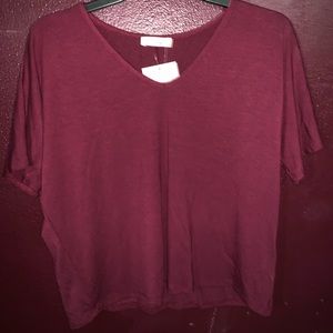 Maroon perfect-t shirt